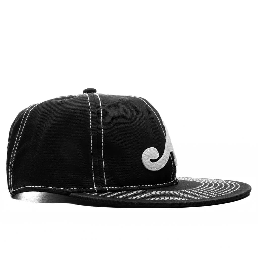 Classic A Cap - Black - Image 3