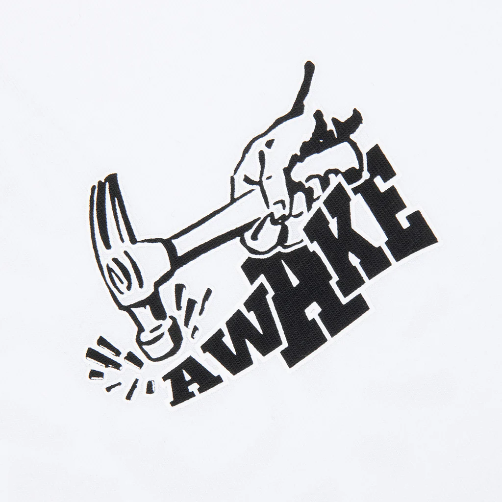 Hammer S/S Tee - White - Image 3