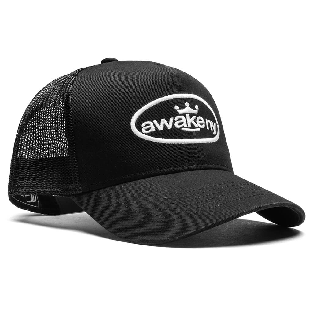 King Logo Trucker Hat - Black - Image 3