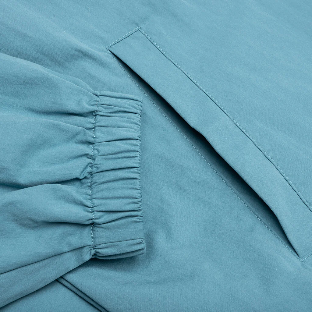 King Logo Twill Coaches Jacket - Slate Blue - Image 4