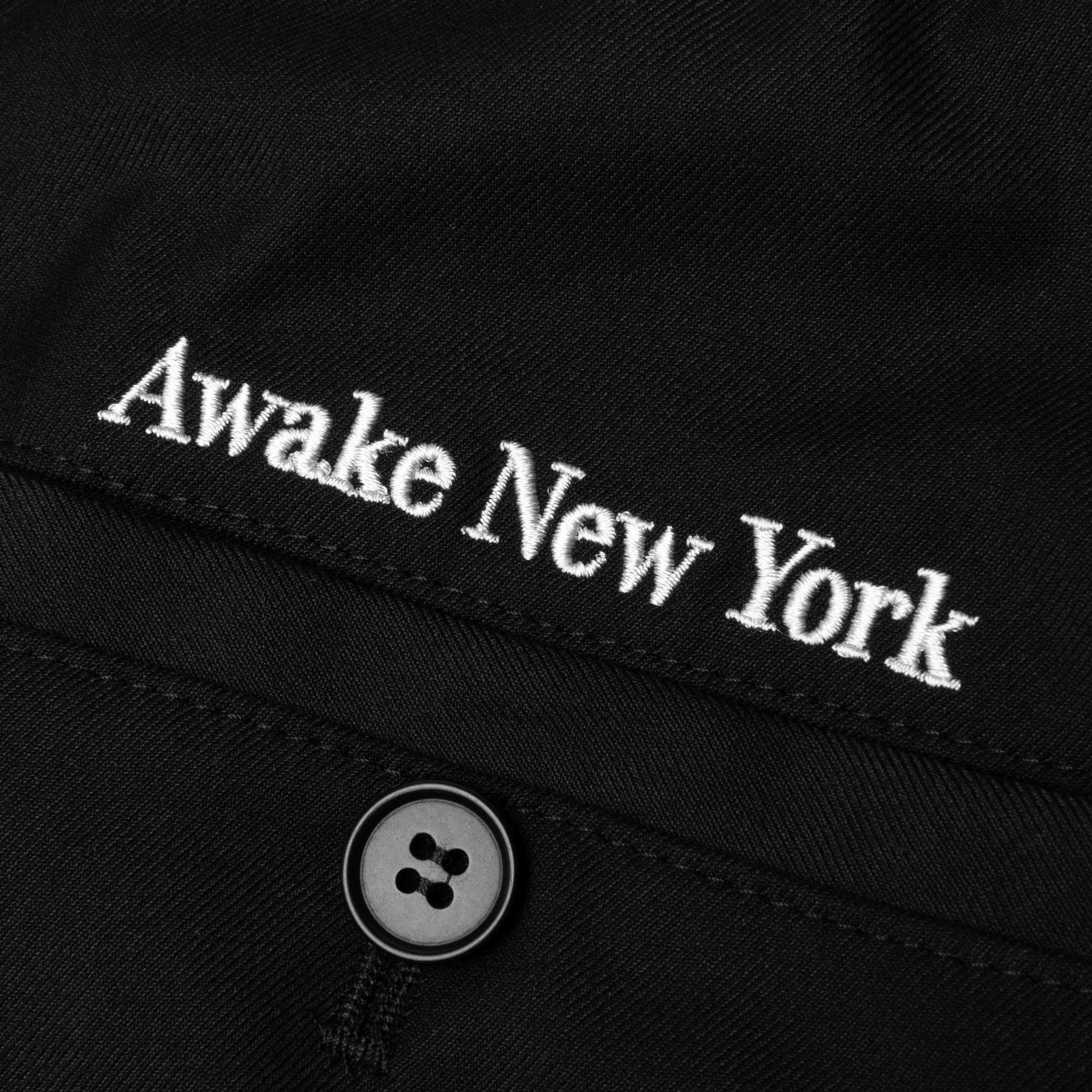 Lightweight Wool Elasticated Woven Pant - Charcoal - Image 4