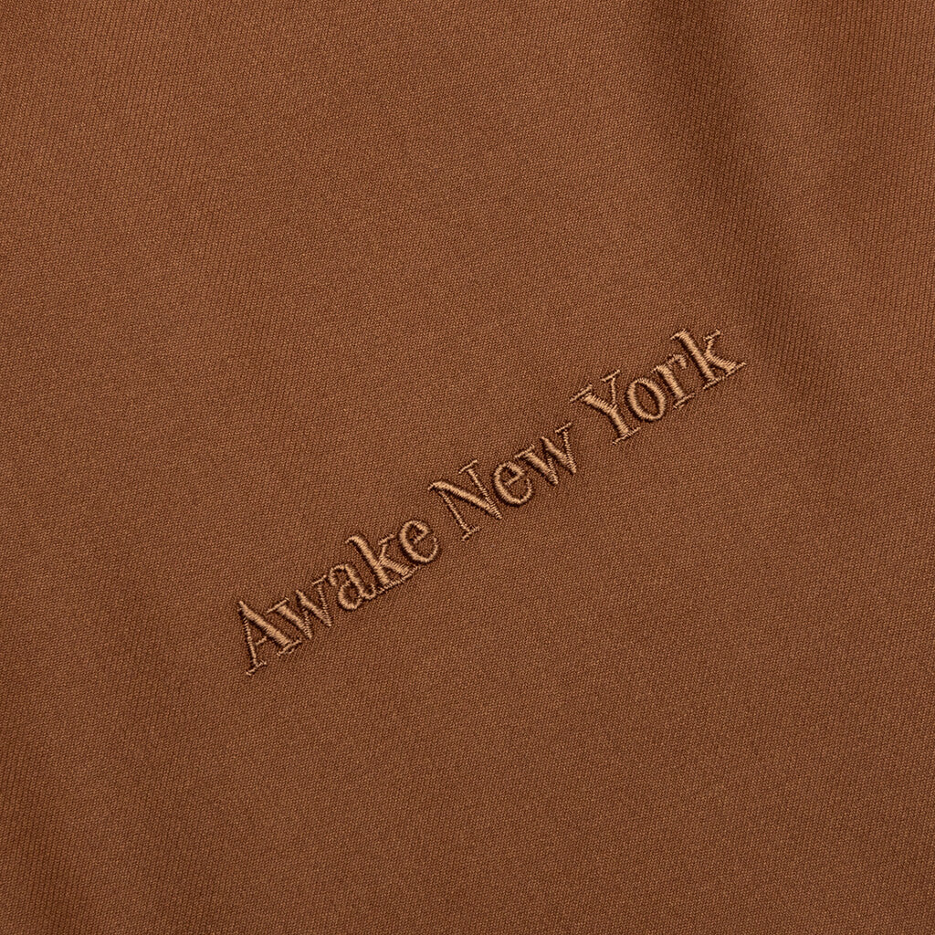Lightweight Wool Harrington Jacket - Brown - Image 5
