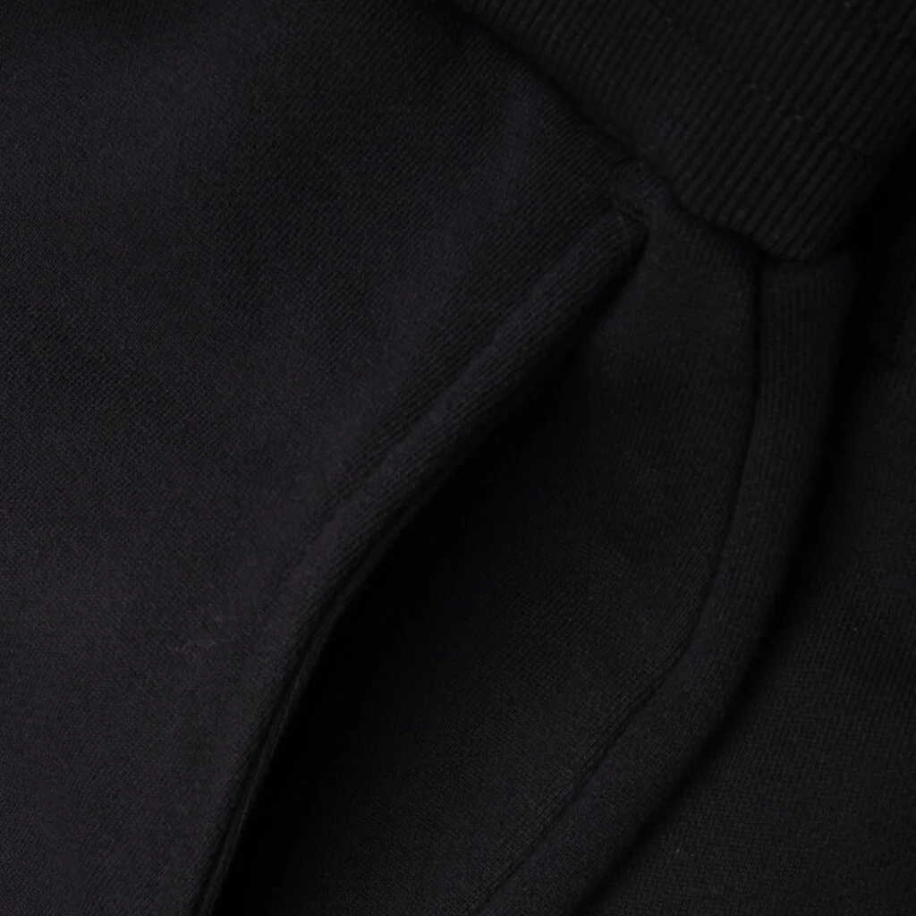 New York Arch Open Hem Sweatpants - Black - Image 4