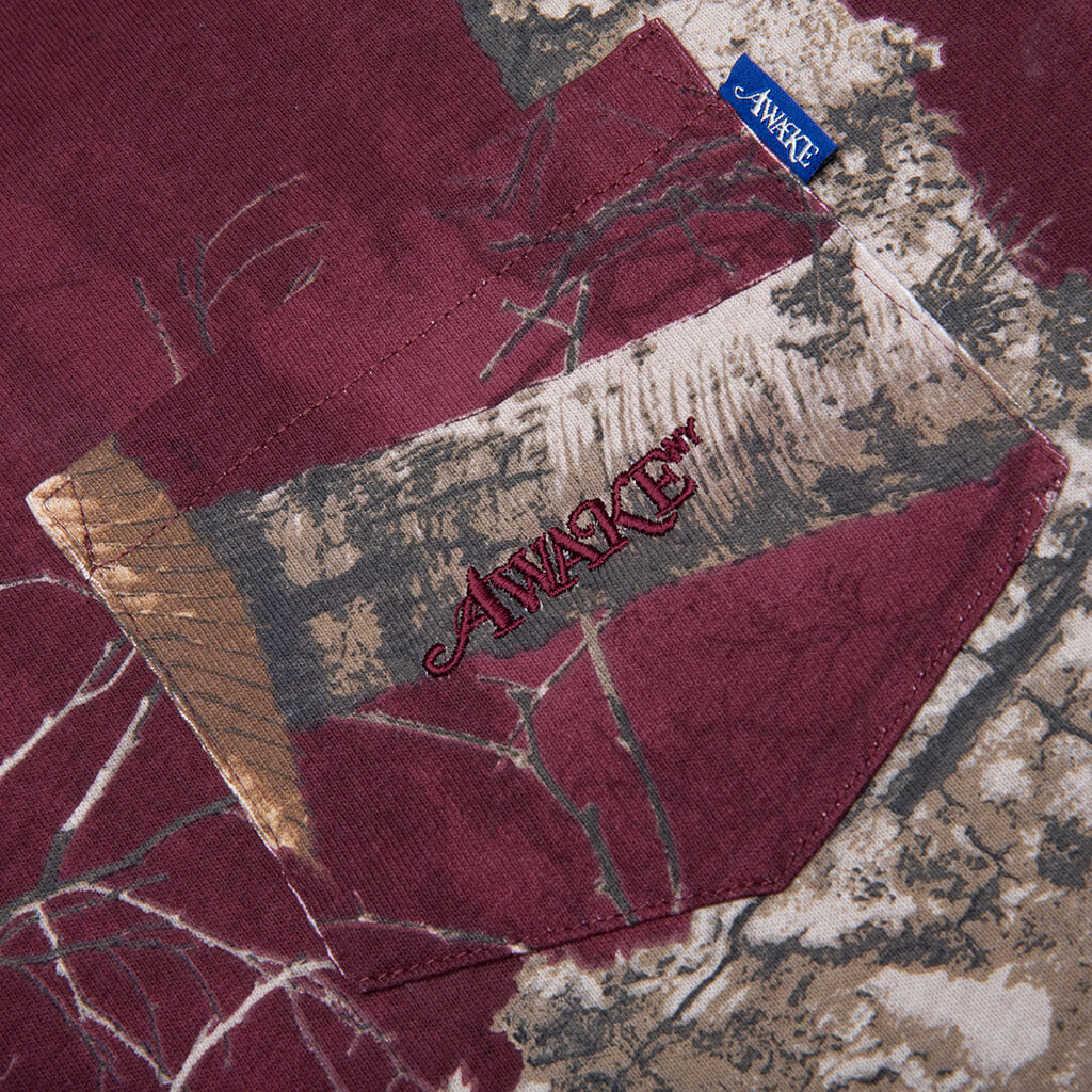 Pocket Tee - Merlot - Image 3