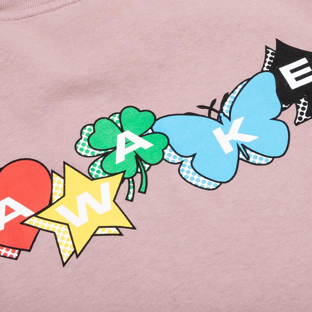 Printed Charm Logo Tee - Pale Mauve - Image 3