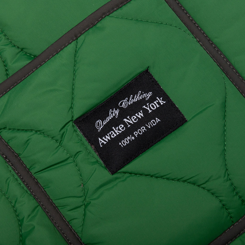 Quilted Vest - Green - Image 3