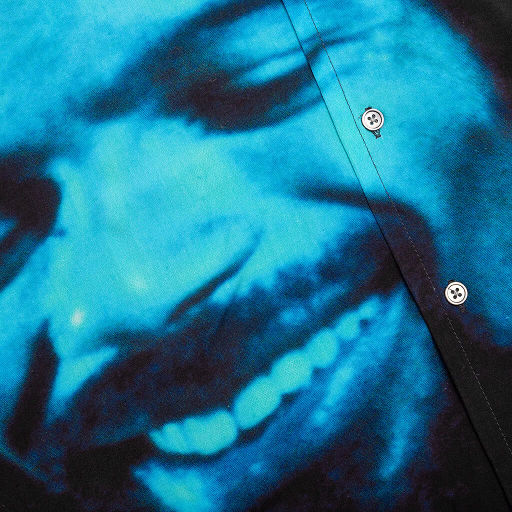 Awake NY x Gil Scott Heron Camp Shirt - Black - Image 3