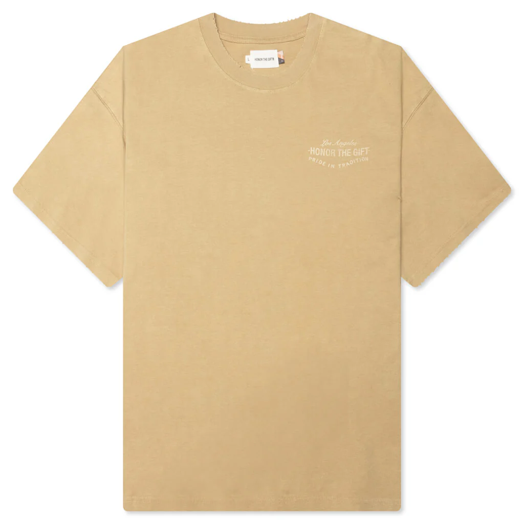 B-Summer HTG Forum S/S Tee - Tan