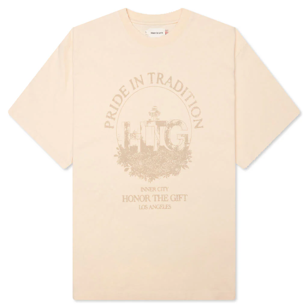 B-Summer HTG Pride In Tradition S/S Tee - Bone