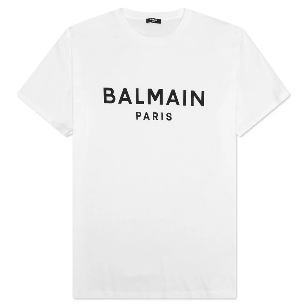 Printed T-Shirt - Black/White