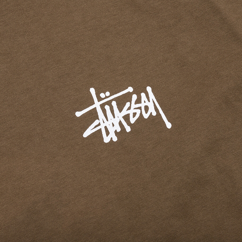 Basic Stussy Pig. Dyed L/S Tee - Brown - Image 3