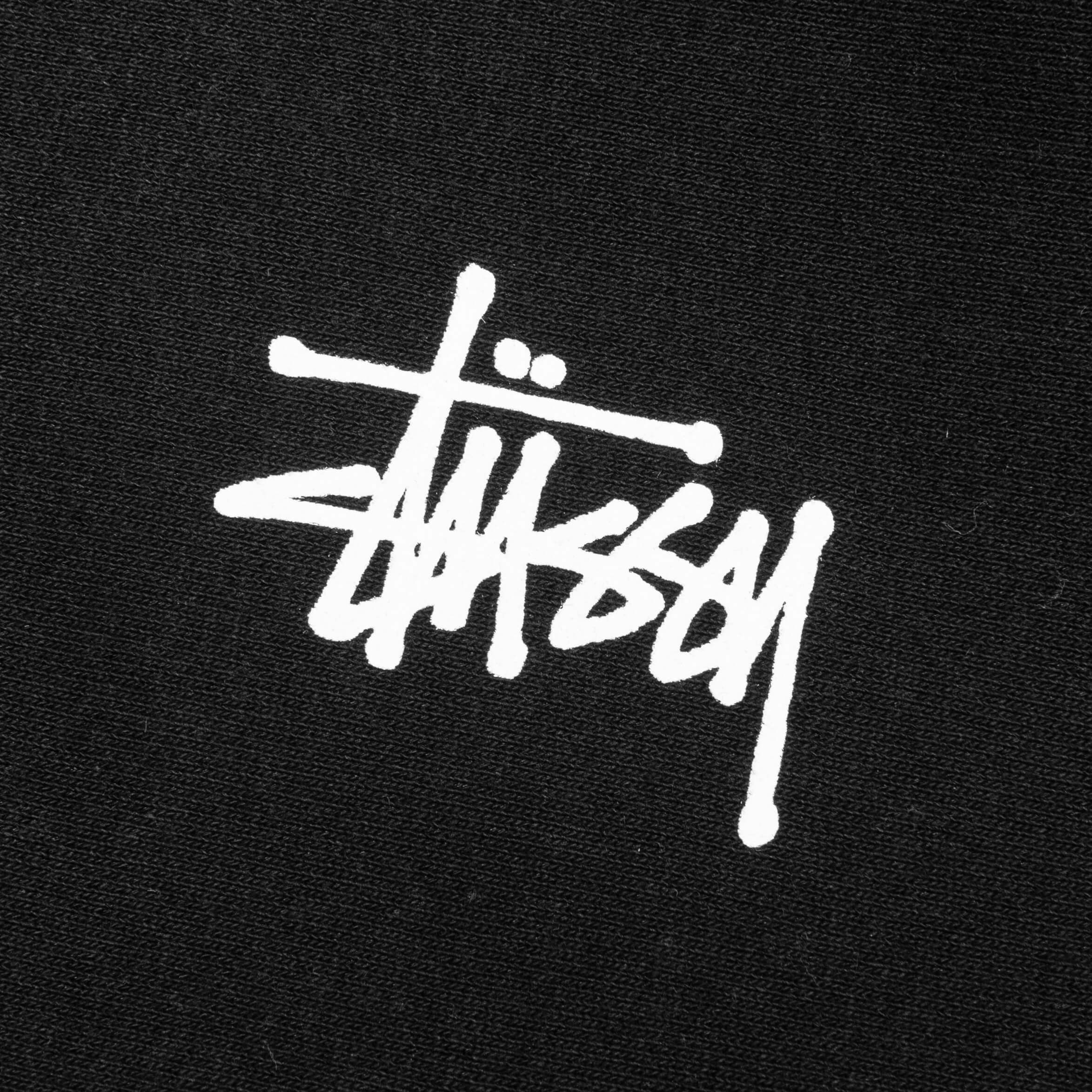 Basic Zip Hoodie - Black - Image 4