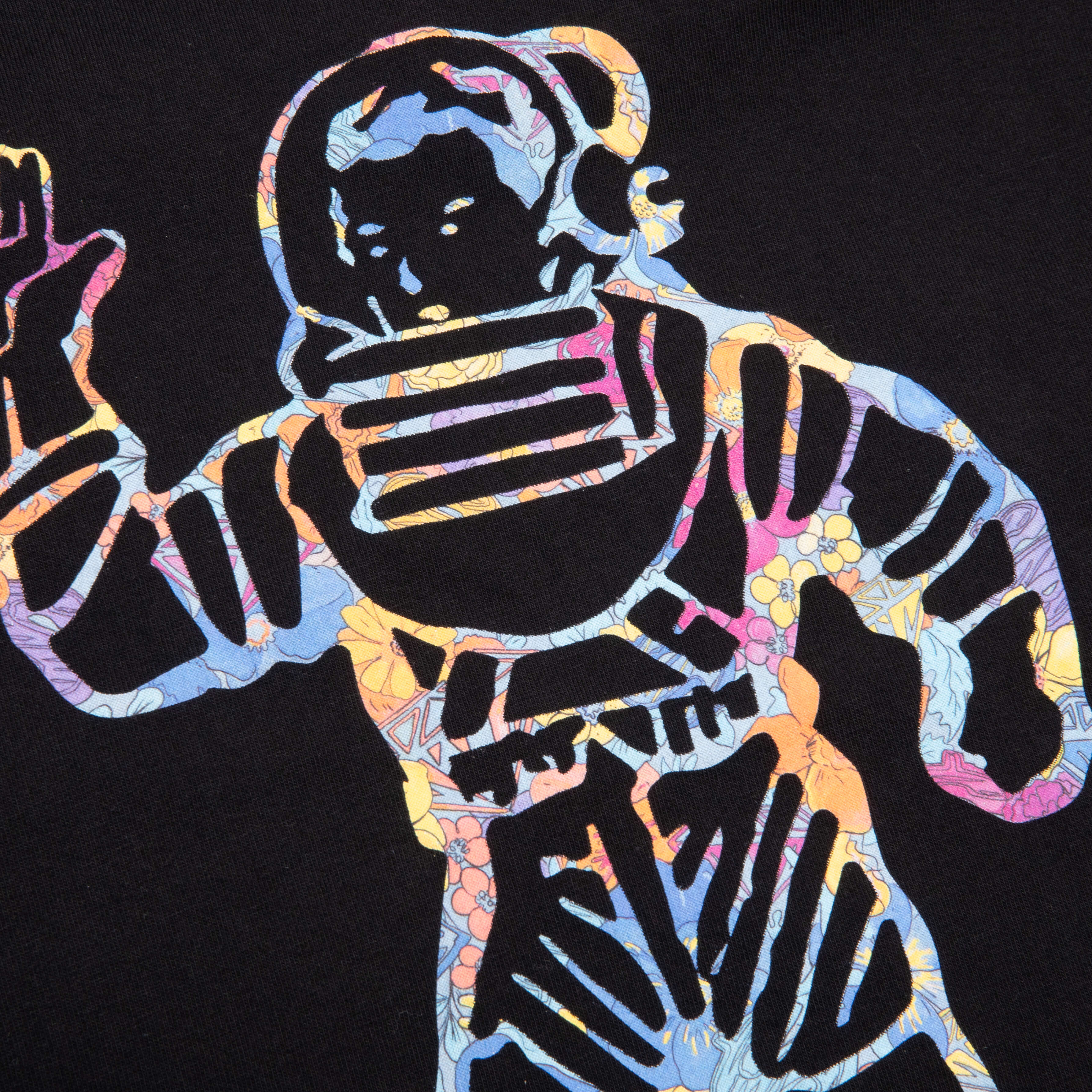 BB Astro Floral S/S Tee - Black - Image 3