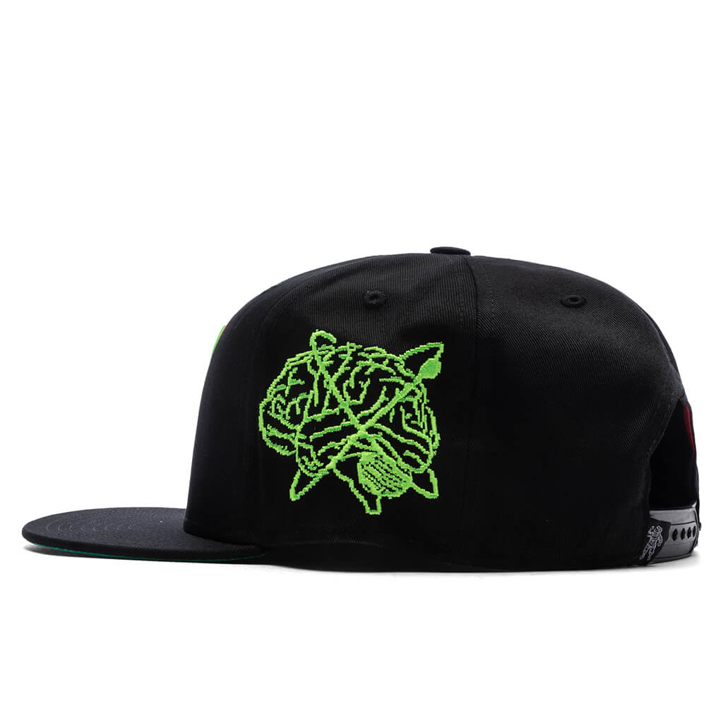 BB Flying B Snapback Hat - Black - Image 4