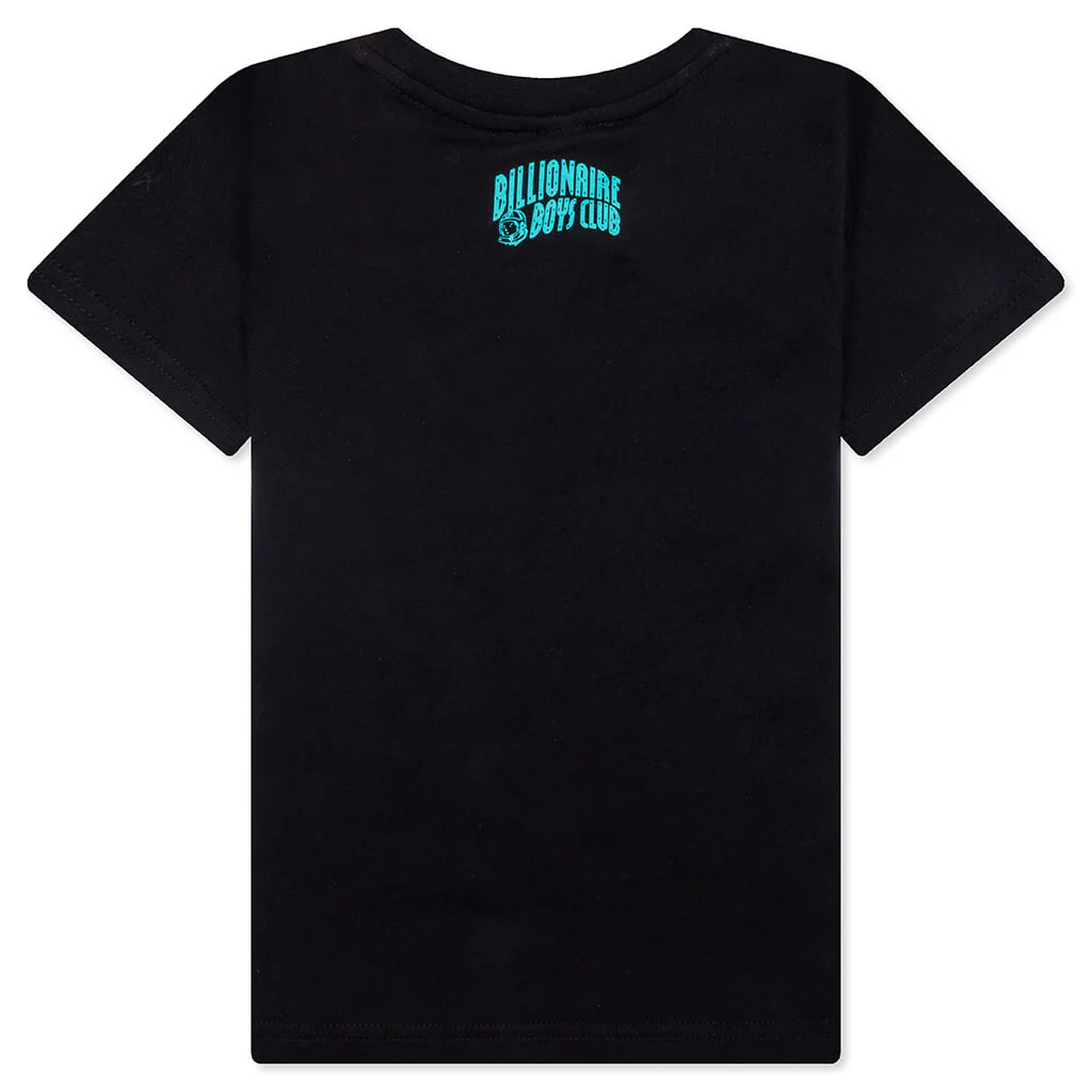Kids BB Helmet S/S Tee - Black - Image 2