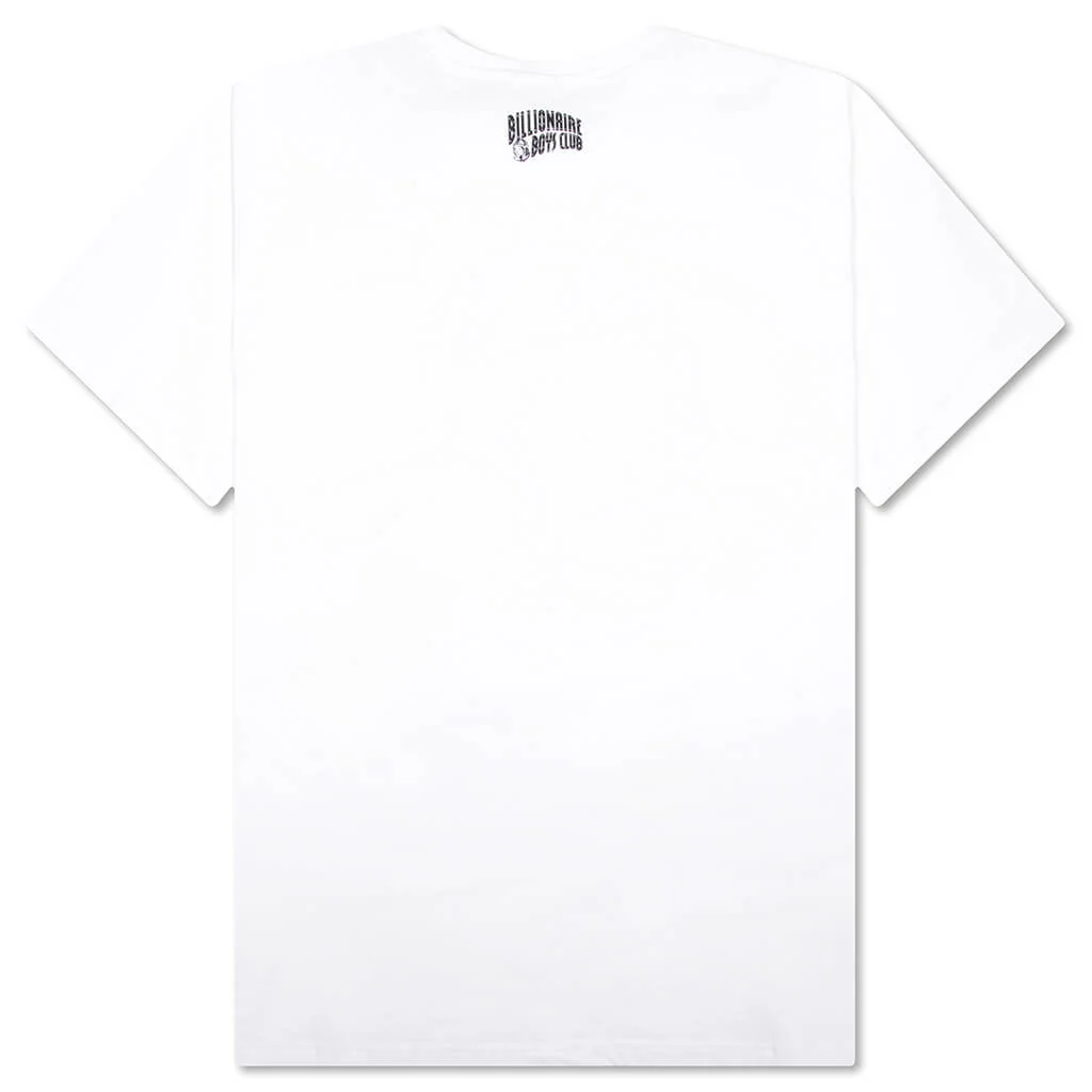 BB Scribbled S/S Tee - White - Image 2