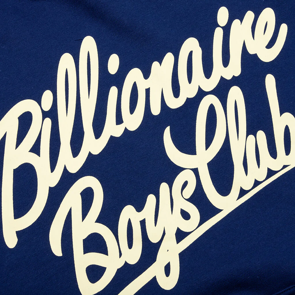 BB Script Hoodie - Blue Depths - Image 4