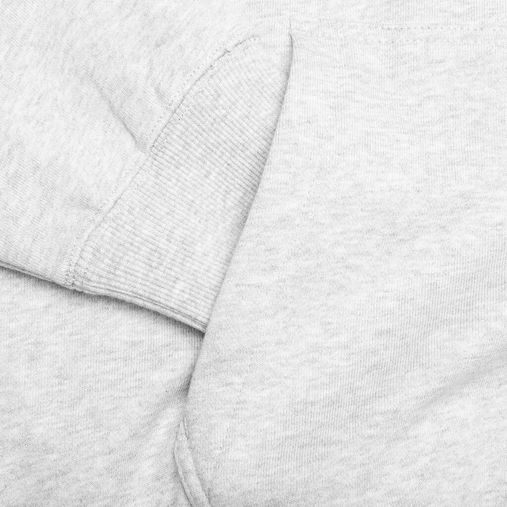 BB Script Hoodie - Heather Grey - Image 3