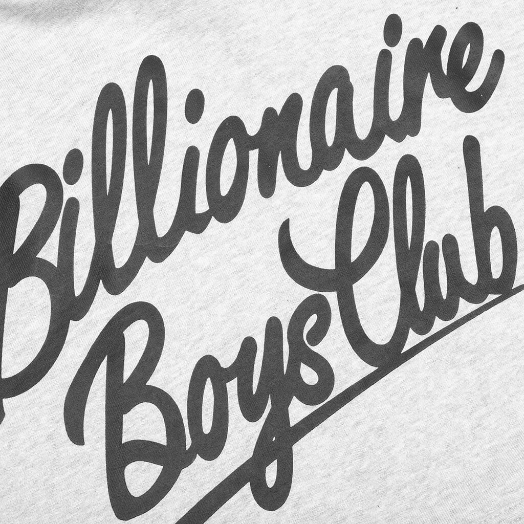 BB Script Hoodie - Heather Grey - Image 4