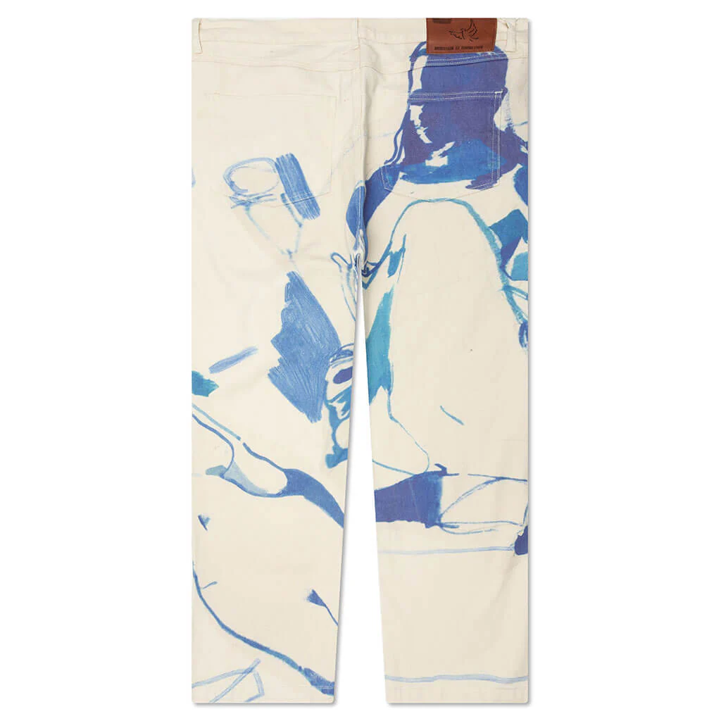 Bedroom Painting Pants - Cream - Image 2