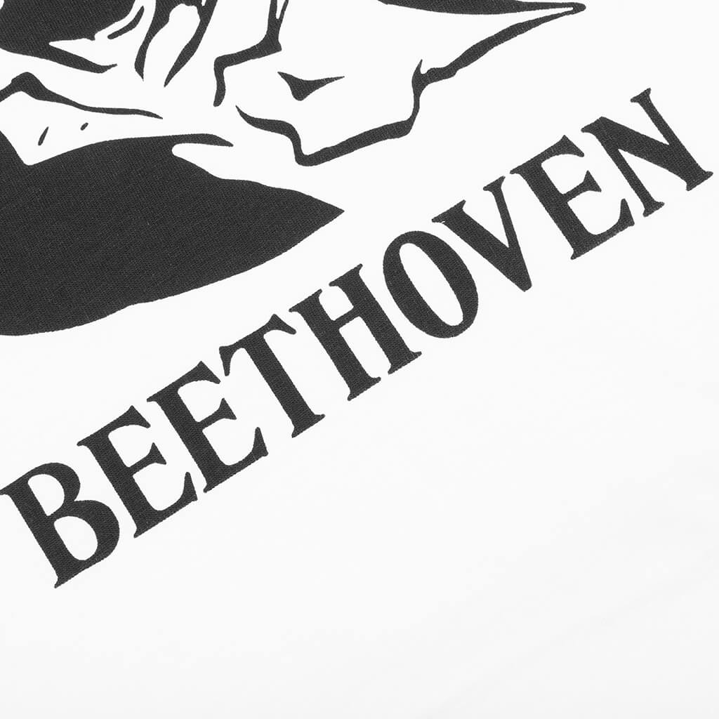 Beethoven S/S Tee - White - Image 4