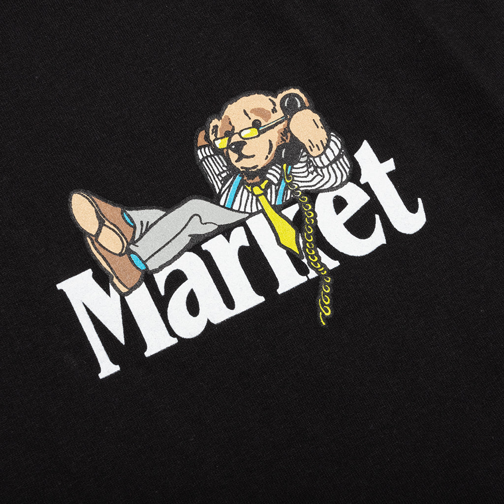 Better Call Bear T-Shirt - Black - Image 3