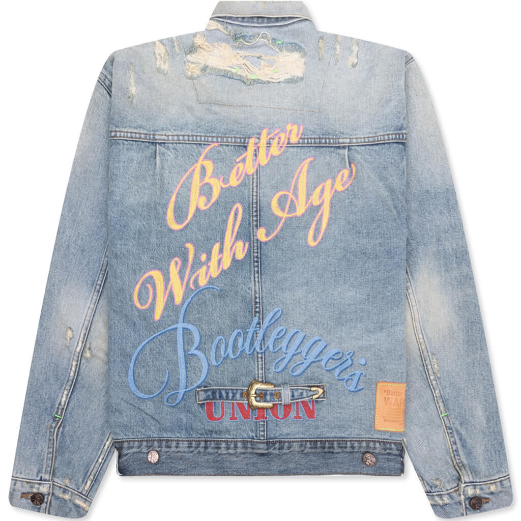 Birmingham Selvage Denim Jacket - Indigo - Image 2