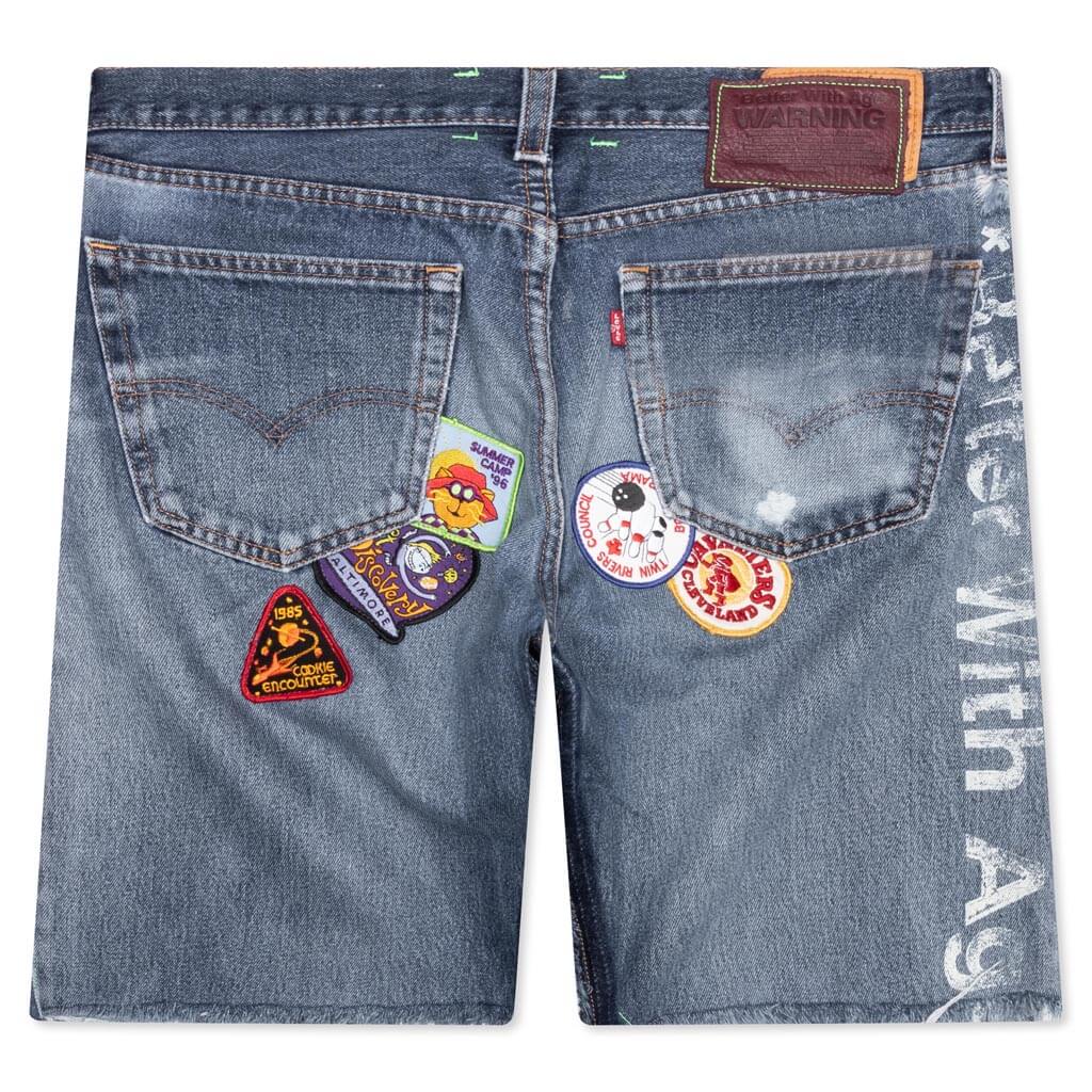 Gentleman's Denim Shorts - Multi - Image 2