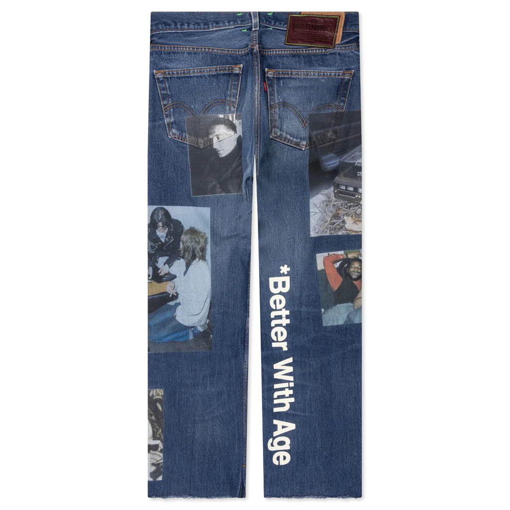 Tabloid Denim - Blue - Image 2