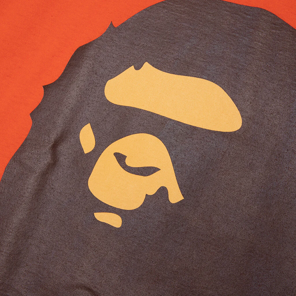 Big Ape Head Tee - Orange - Image 3