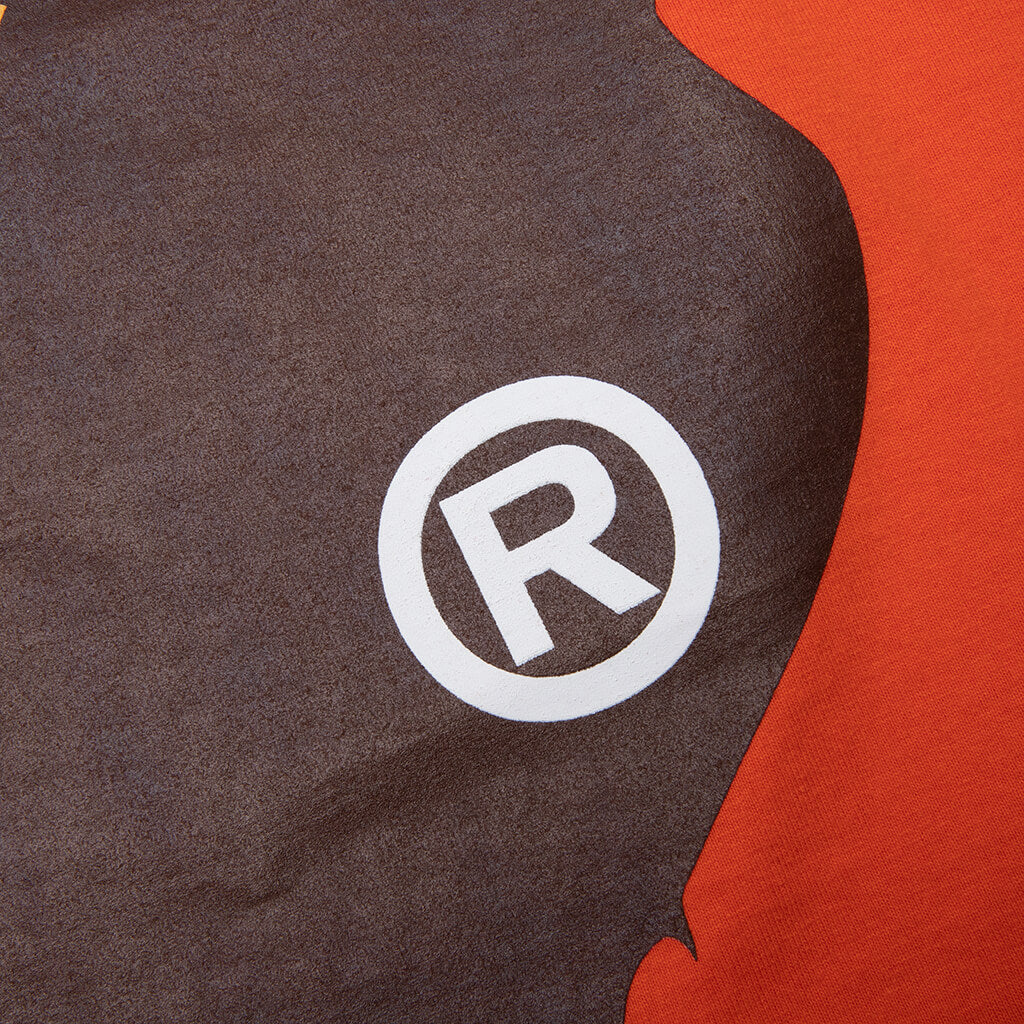 Big Ape Head Tee - Orange - Image 4