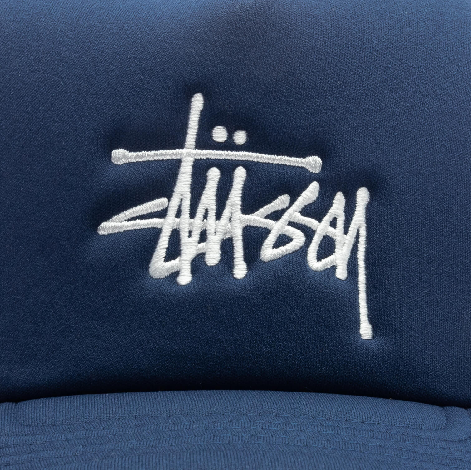 Big Basic Trucker Cap - Dark Blue - Image 2