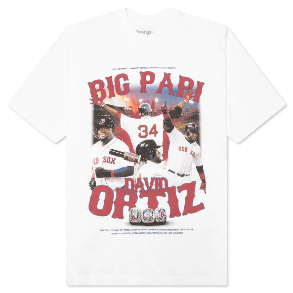 Big Papi Tee - White