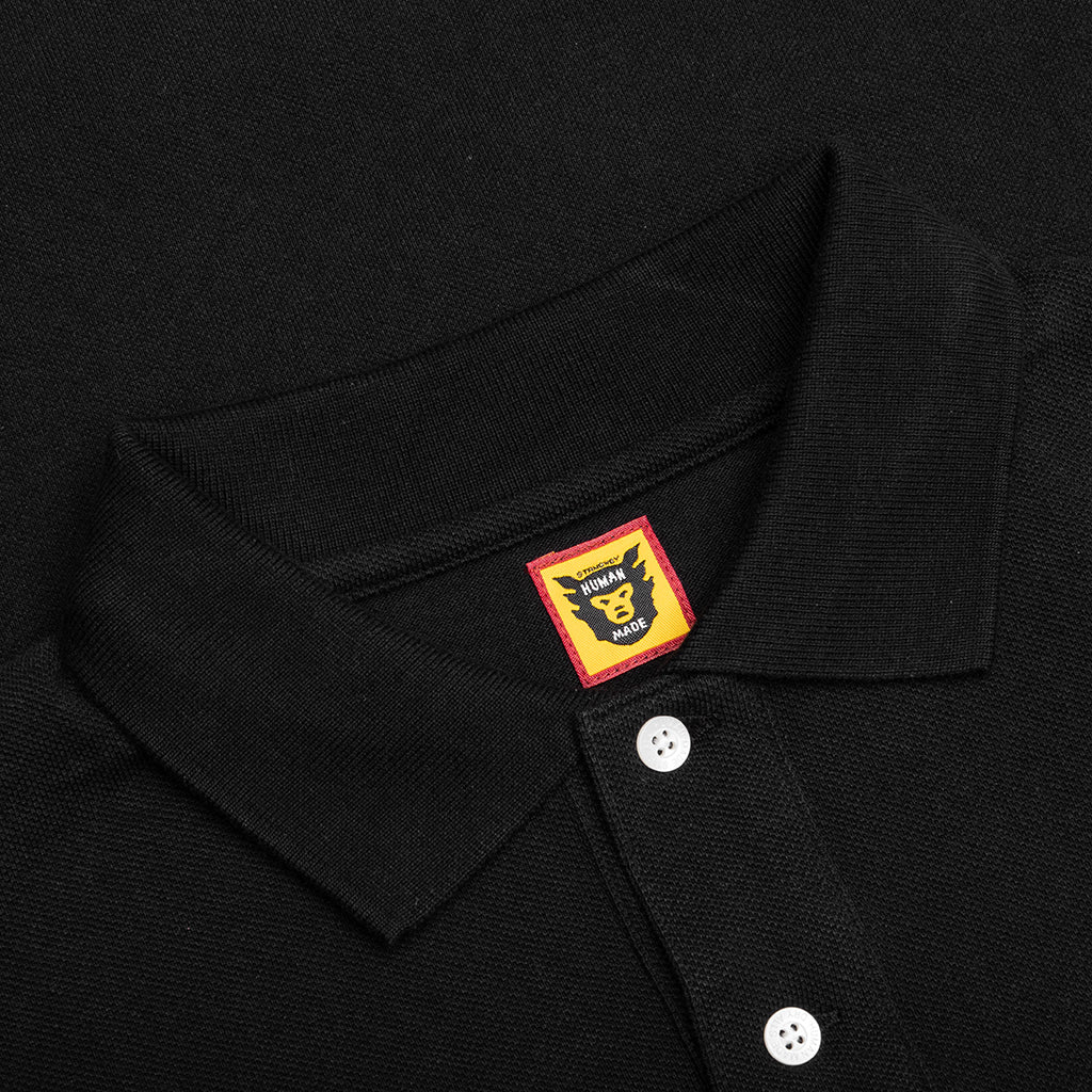 Big Polo Shirt - Black - Image 3