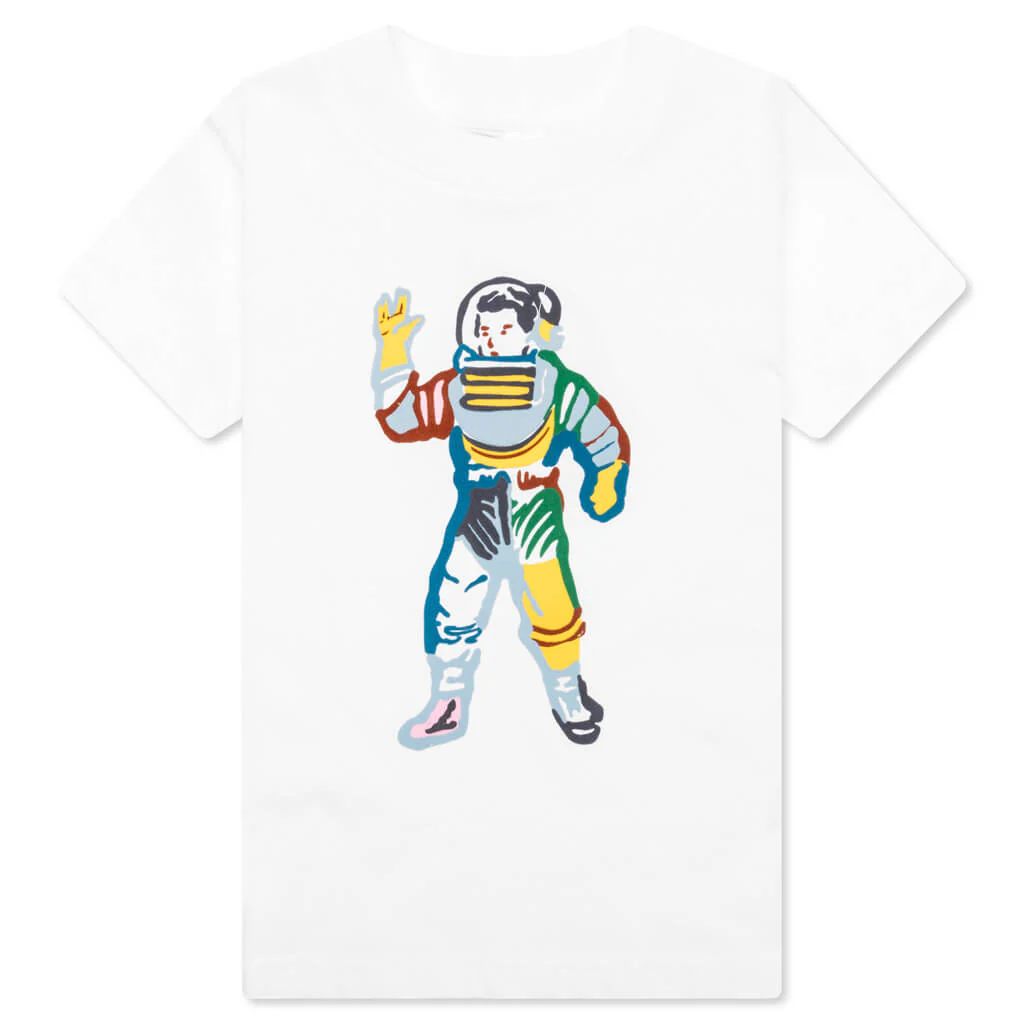 Kids BB Astro S/S Knit - White