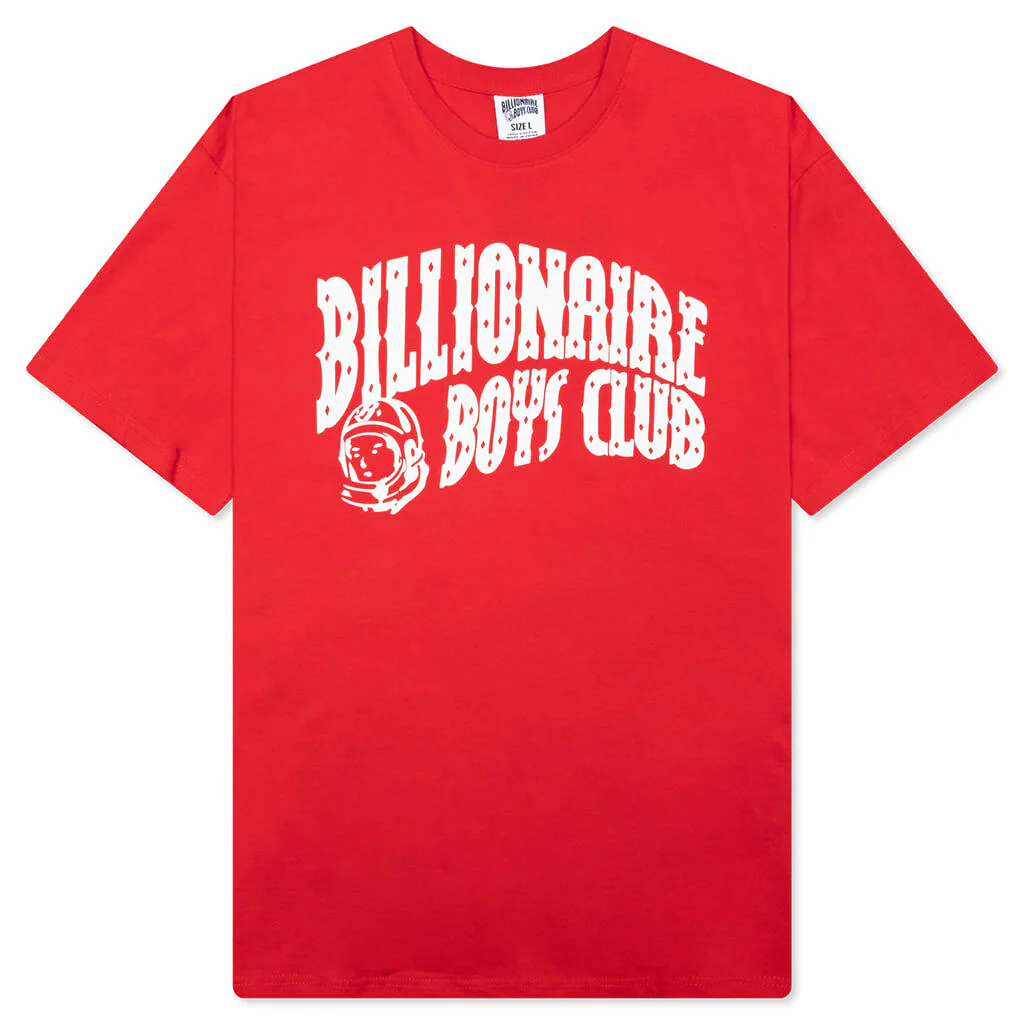 BB Arch S/S Knit - Racing Red