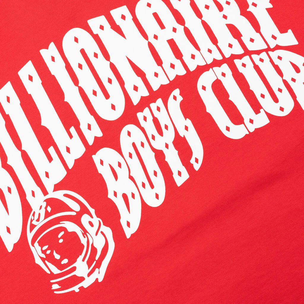 BB Arch S/S Knit - Racing Red - Image 3