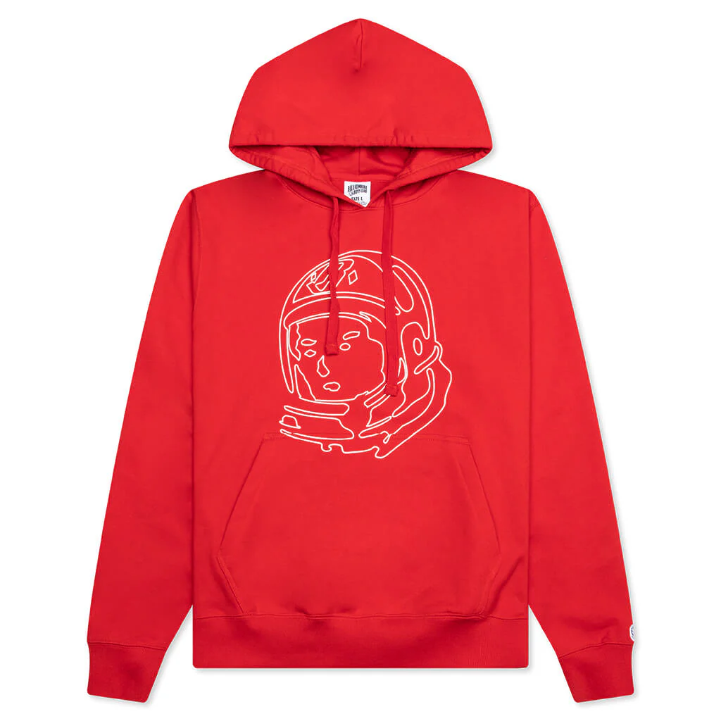 BB Line Helmet Hoodie - Racing Red