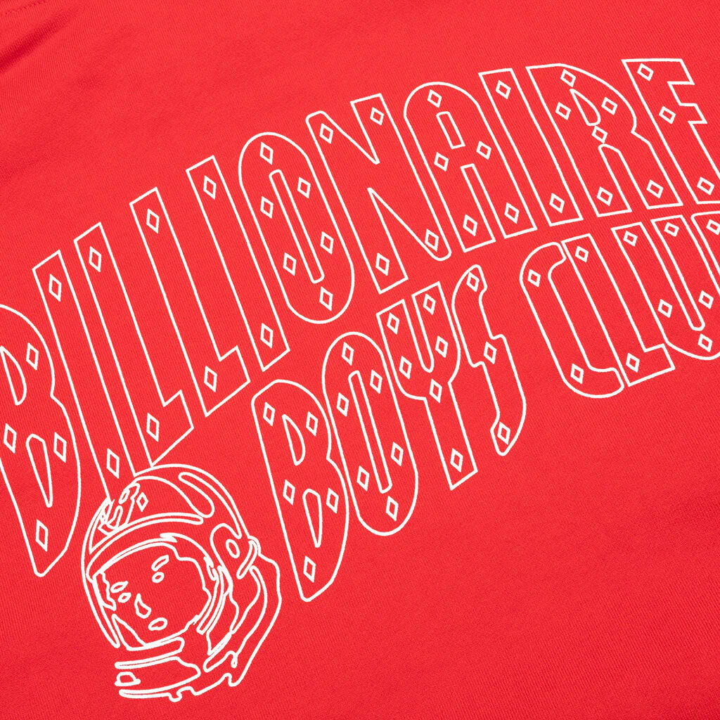 BB Line Helmet Hoodie - Racing Red - Image 4