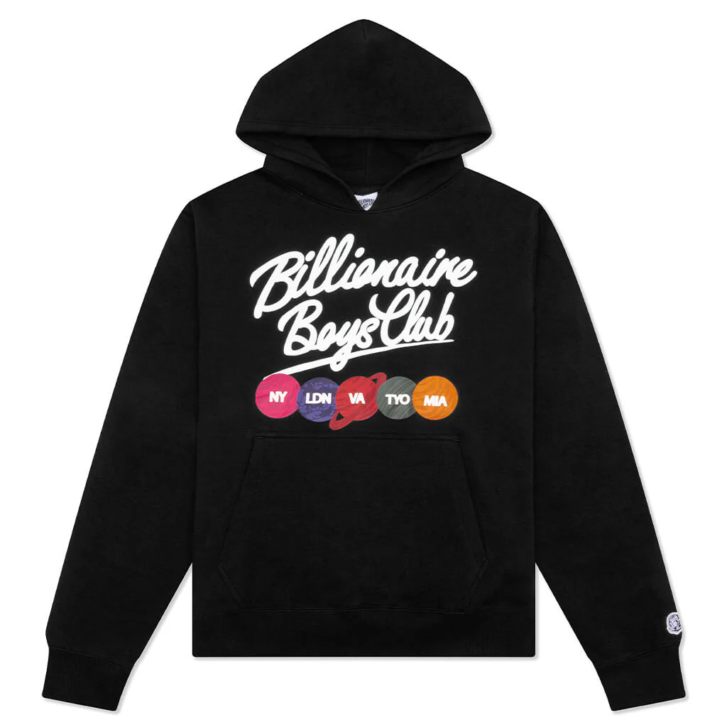 Script Hoodie - Black