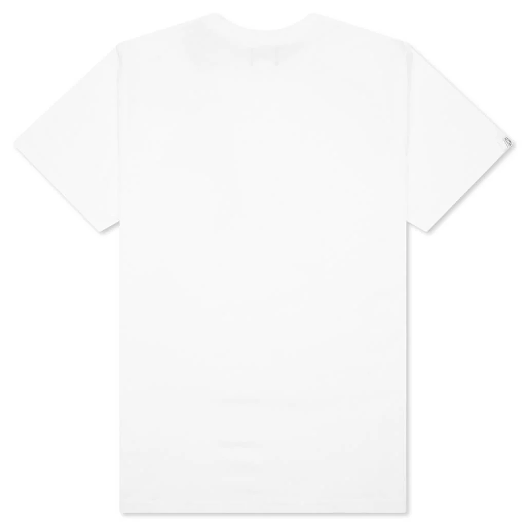 BB Small Arch S/S Knit - White - Image 2