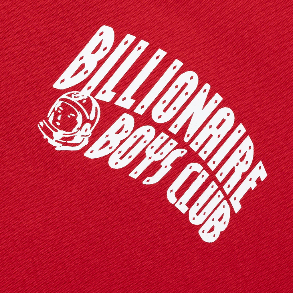 Small Curve S/S Tee - Red - Image 3