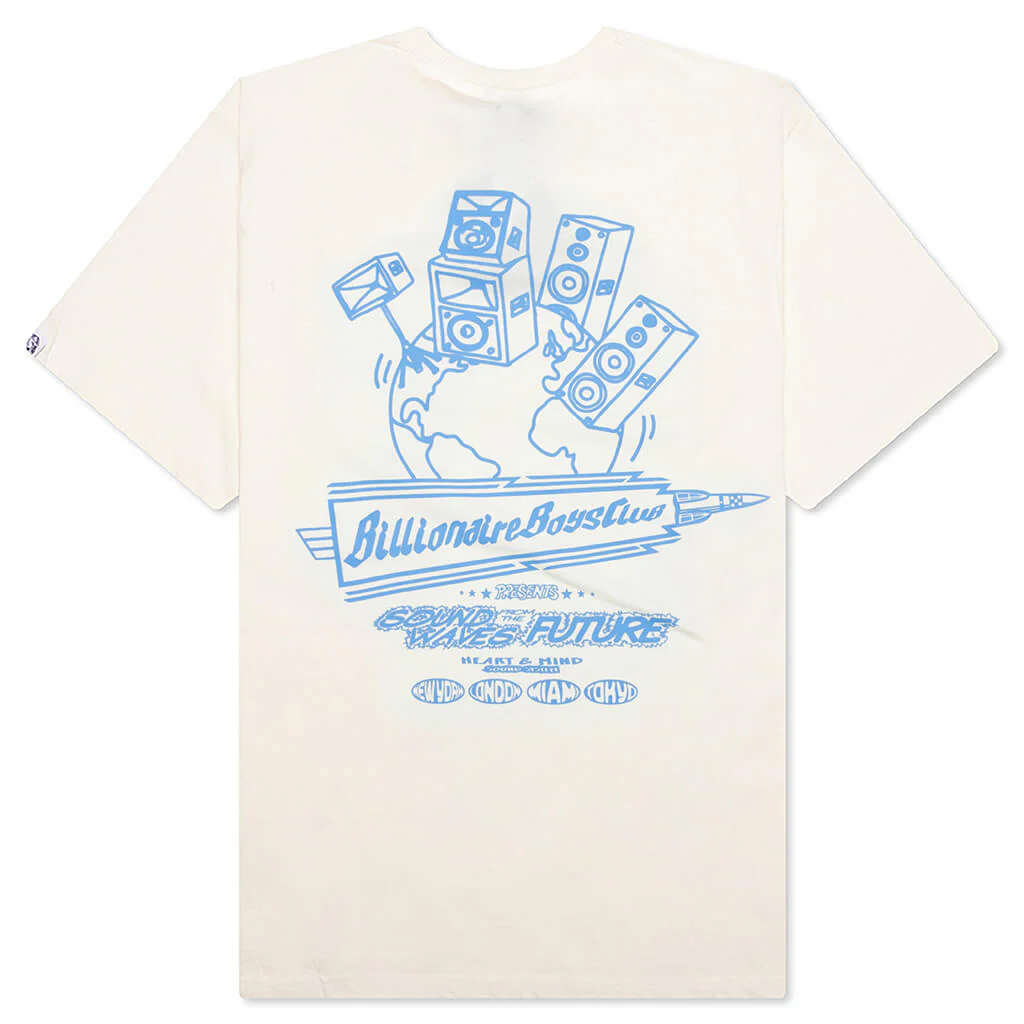 Sound Waves Tee - Winter White - Image 2