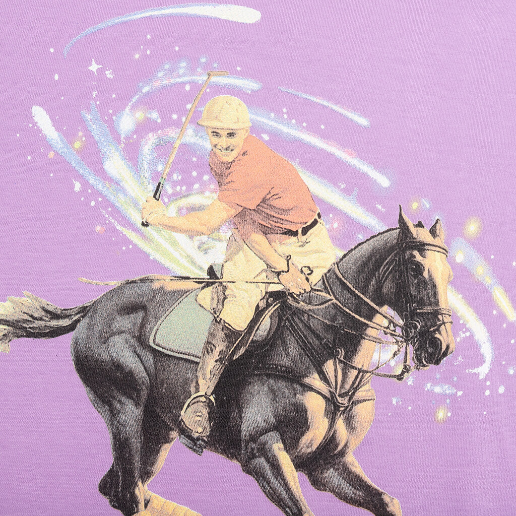 BB Space Polo S/S Tee - Regal Orchid - Image 3