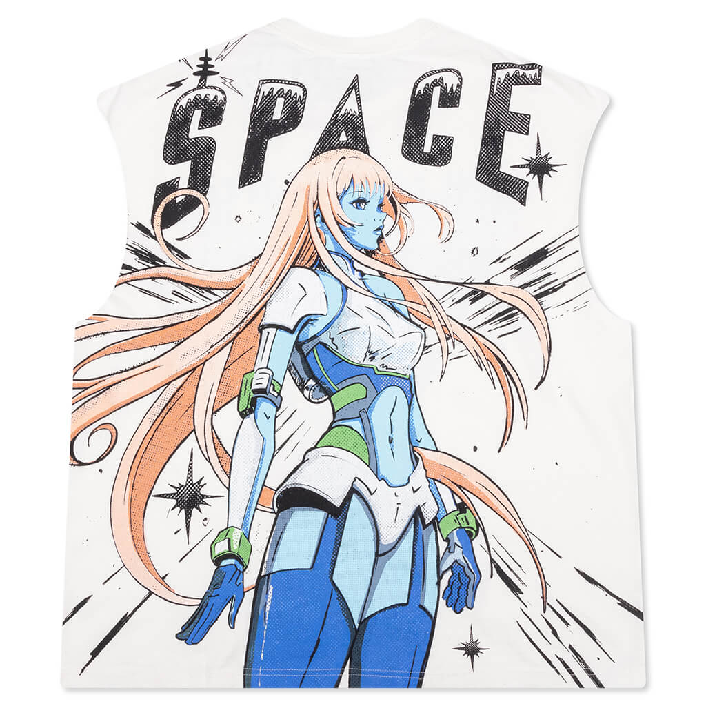 BB Space Sleeveless Knit - White - Image 2