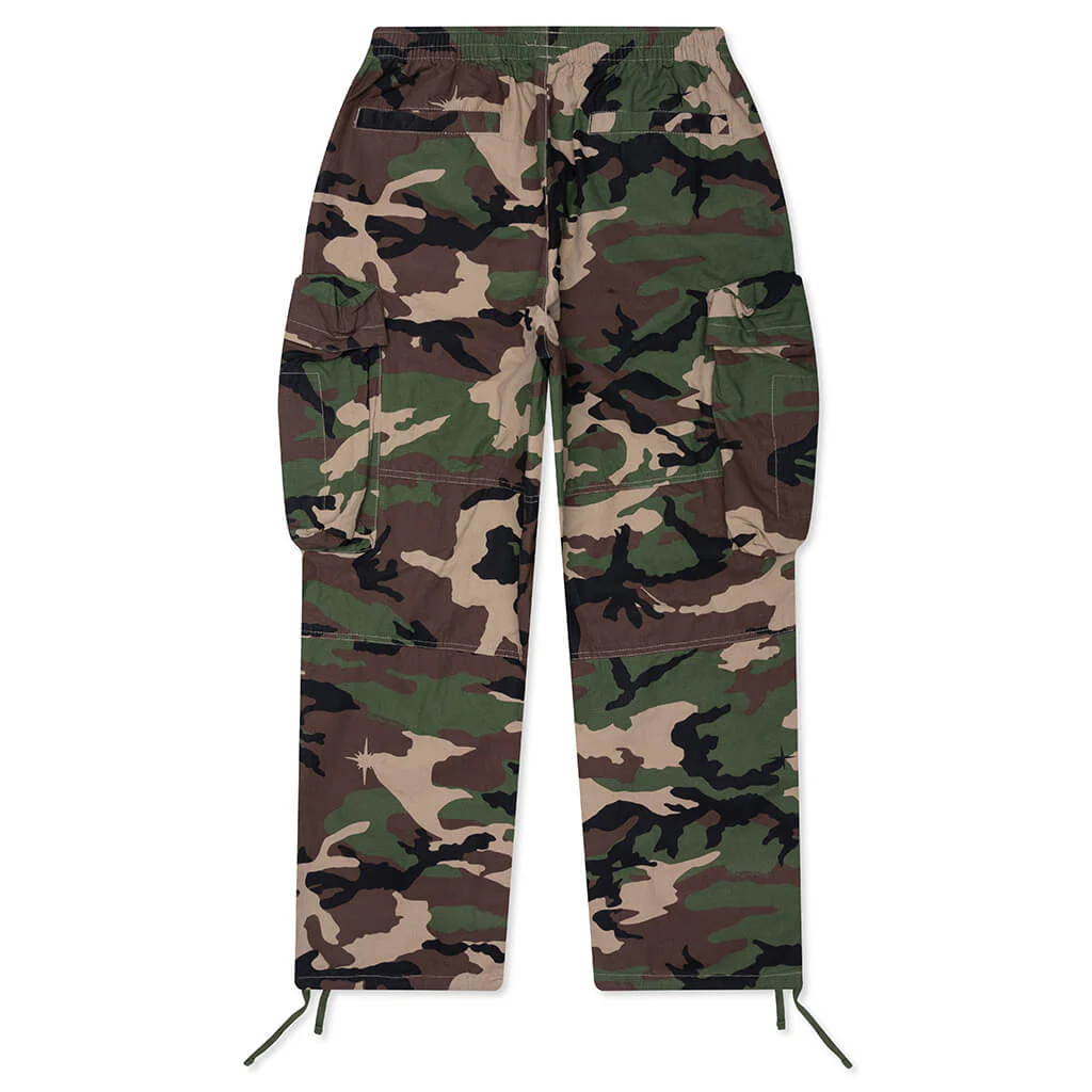 Star Camo Cargo Pants - Kelp - Image 2