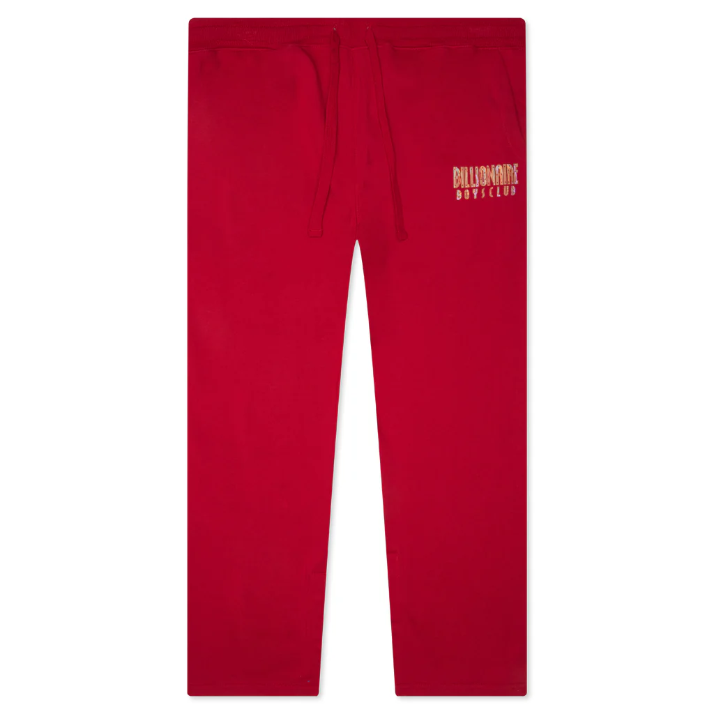 BB Straight Sweatpants - Chili Pepper