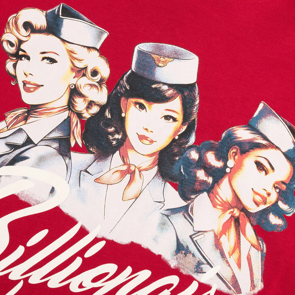 BB Take Flight S/S Tee - Chili Pepper - Image 3