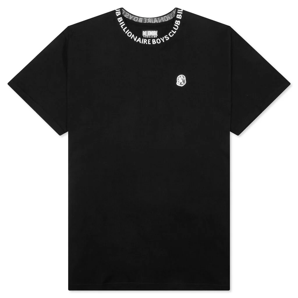 BB Wrapped S/S Knit - Black