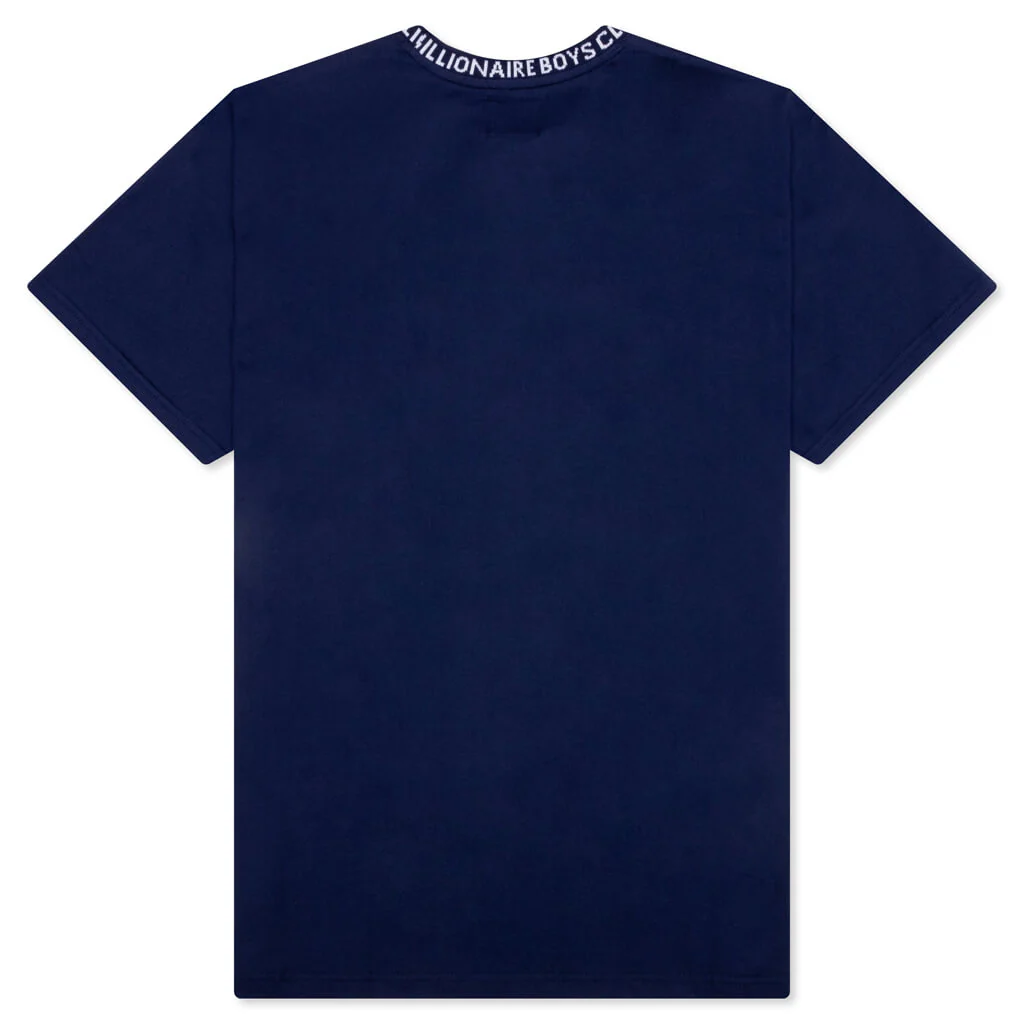 BB Wrapped S/S Knit - Blue Depths - Image 2